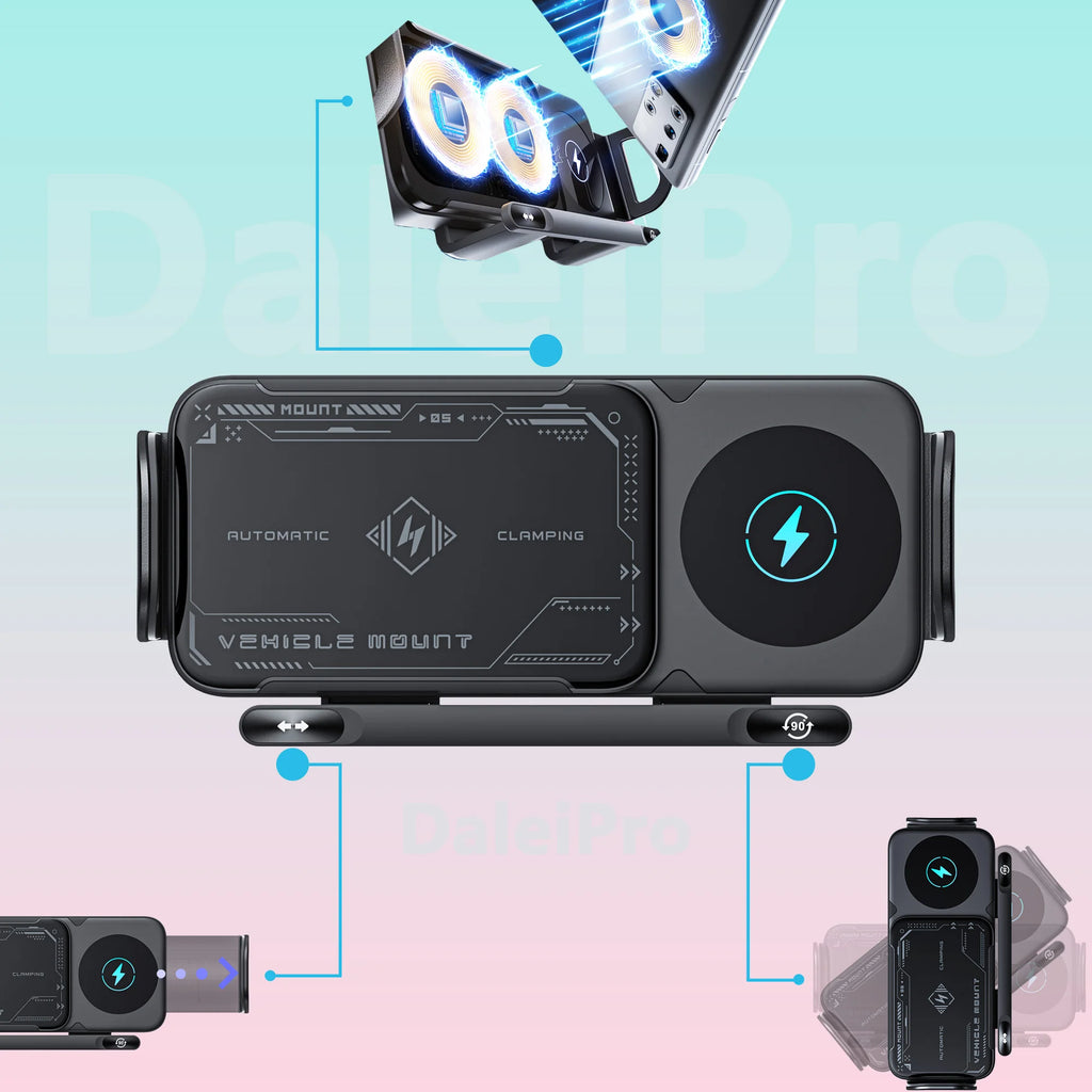 15W Fast Charging MagSafe Car Mount